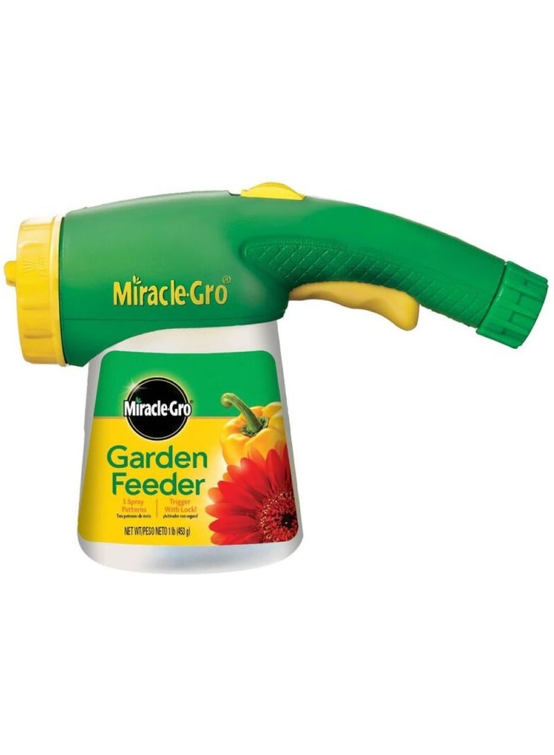 Miracle-Gro® Self-Release Fertilizer Sprayer, Miracle-Gro Garden Feeder with Water Soluble All Purpose Plant Food, Hose-end Feeder for Outdoor Plants - Image 1