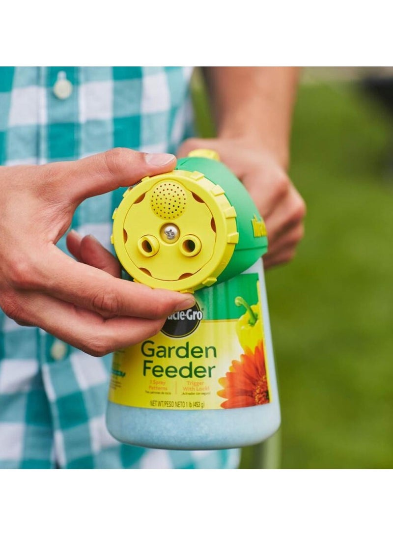 Miracle-Gro® Self-Release Fertilizer Sprayer, Miracle-Gro Garden Feeder with Water Soluble All Purpose Plant Food, Hose-end Feeder for Outdoor Plants - Image 3