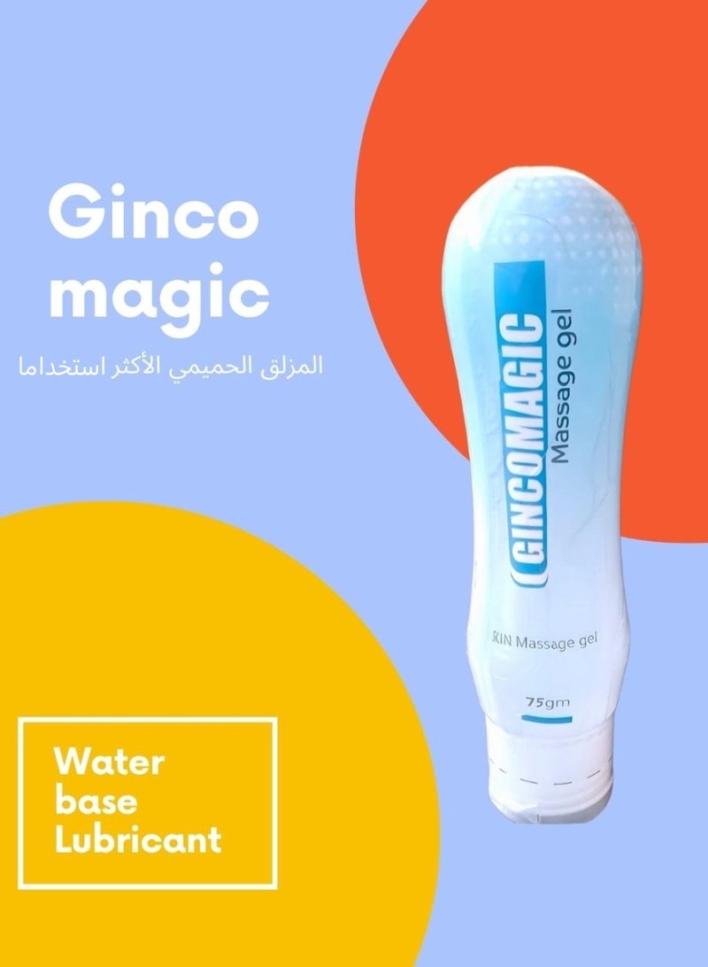 جينكوماجيك مزلق حميمي مائي بخلاصة صبار الالوفيرا والأرجنين والجينسينج وبملمس طبيعي من جينكوماجيك 75 مل  - Image 5