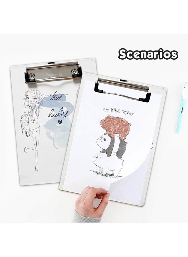 شيانغ يو جبيرة ورقية بسيطة مع مشبك معدني للكتابة لوحة الطالب - Image 5