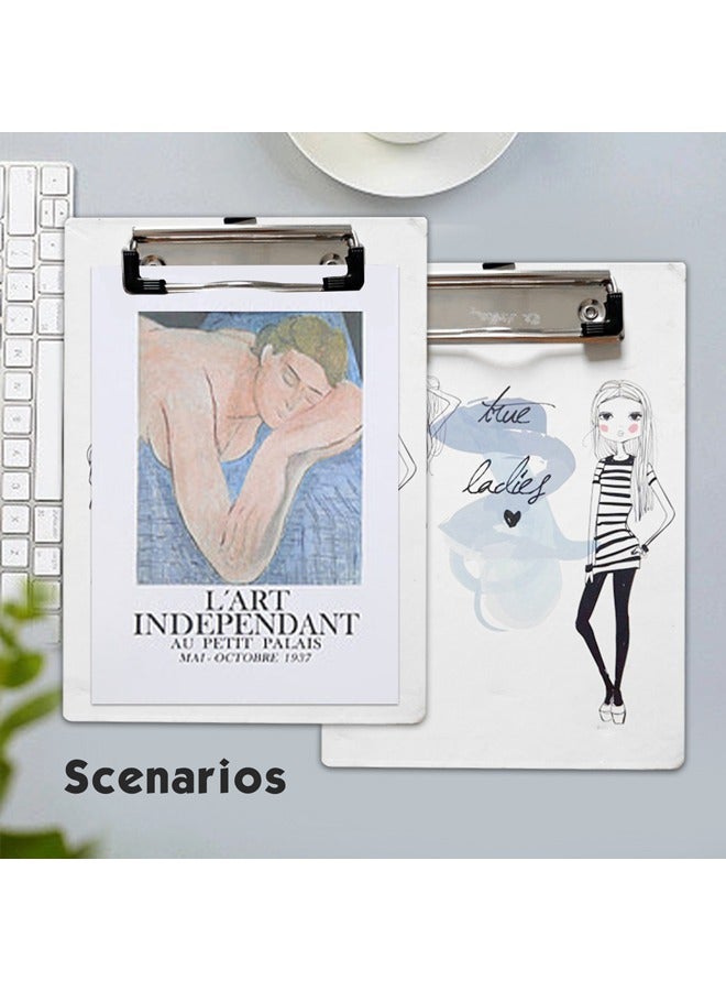 شيانغ يو جبيرة ورقية بسيطة مع مشبك معدني للكتابة لوحة الطالب - Image 4