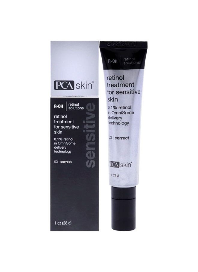 PCA SKIN Retinol Treatment for Sensitive Skin - Anti Aging Face Serum to Gently Reduce Redness & Minimize Fine Lines & Wrinkles - Contains Vitamin A & Hydrating Niacinamide (1 oz)  - Image 1