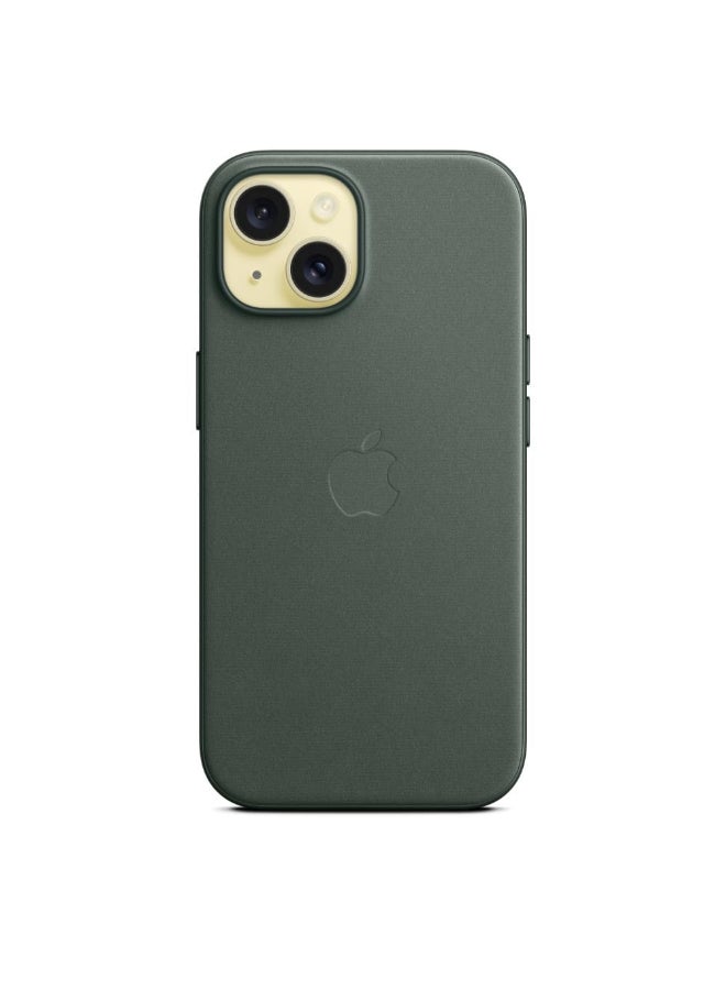 Apple Certified Pre Owned - iPhone 15 FineWoven Case with MagSafe - Evergreen - Image 3
