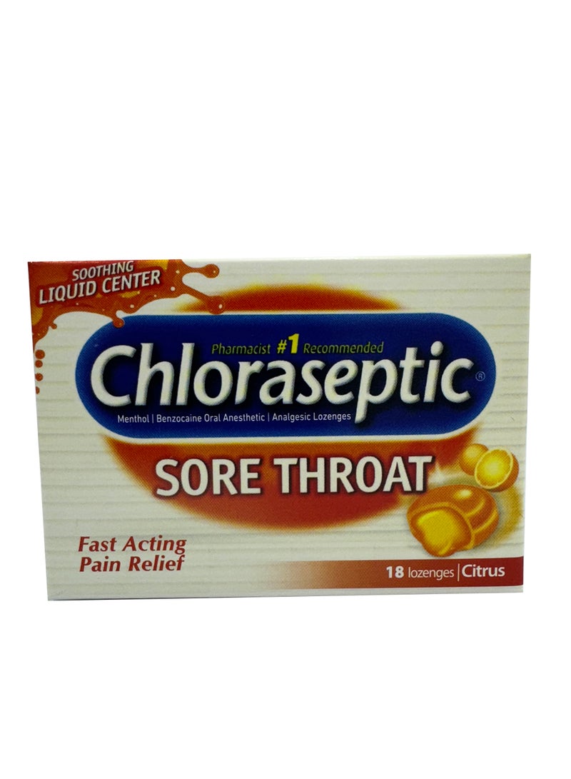 Chloraseptic Citrus Liquid Center 18S