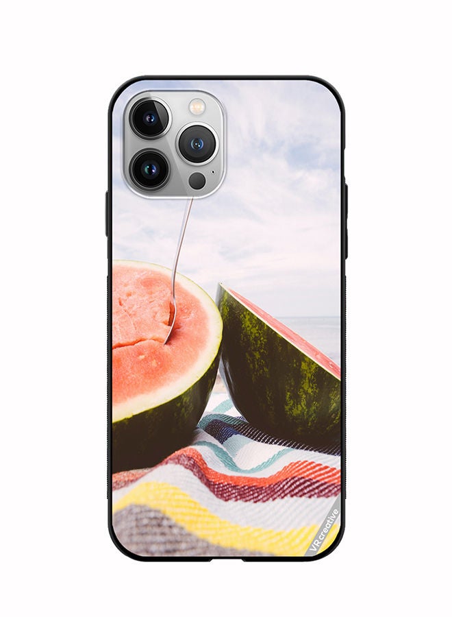 VR CREATIVE Protective Case Cover For Apple iPhone 12 Pro Max Melonade Design Multicolour - Image 1