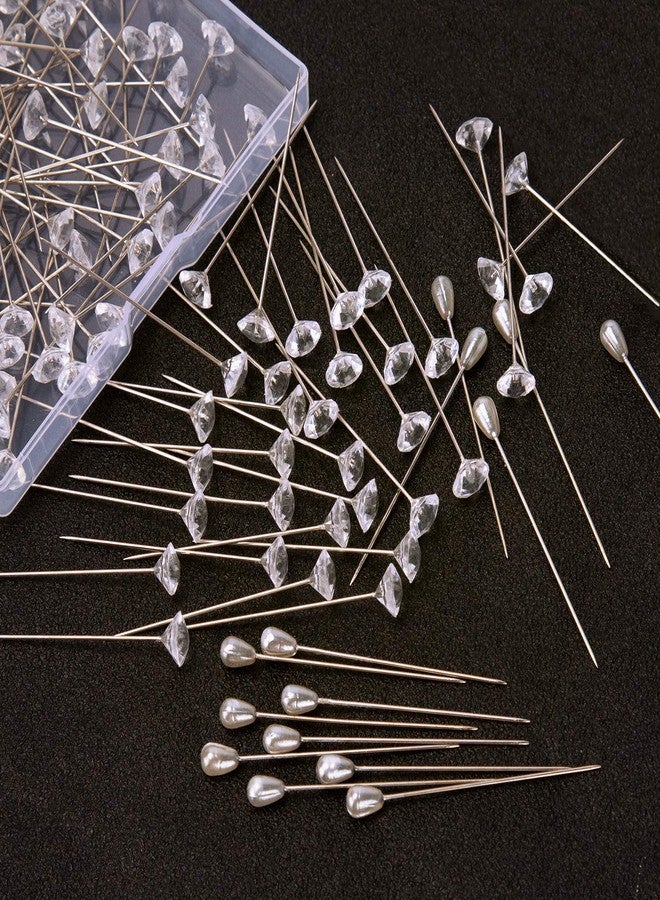 AIEX Pearl Head Pins Sewing Pin Corsages Pins Straight Head Pins for Sewing Banquet Wedding Party Anniversary Decorations (320pcs) - Image 4