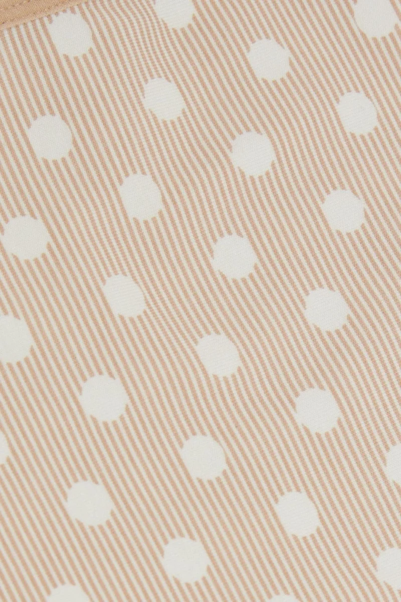 Breeze Girl's Boxer Polka Dot Patterned 5-11 Years, Beige