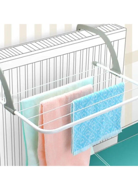 Balcony Wall Mounted Dryer - Practical and Durable Design bk
