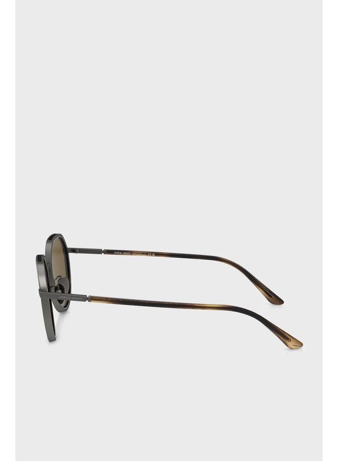 GIORGIO ARMANI Man PHANTOS  SUNGLASSES- AR 6144 - lense size:49mm - BRUSHED GUNMETAL - Image 2