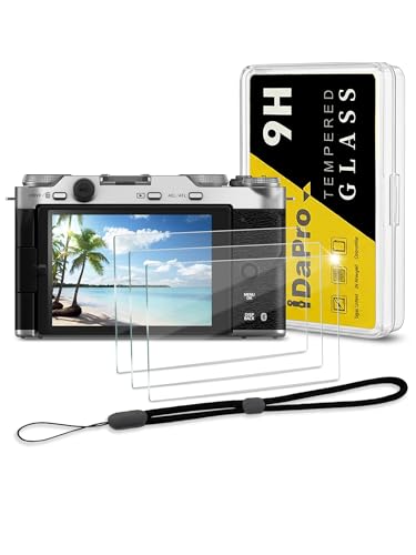iDaPro XM5 Screen Protector for Fujifilm XM5Fuji XM5 3Pcs Hand Lanyard 1PcsTempered Glass for XM5AntiScratch9H HardnessAntiBubbleEasy Installation - Image 1