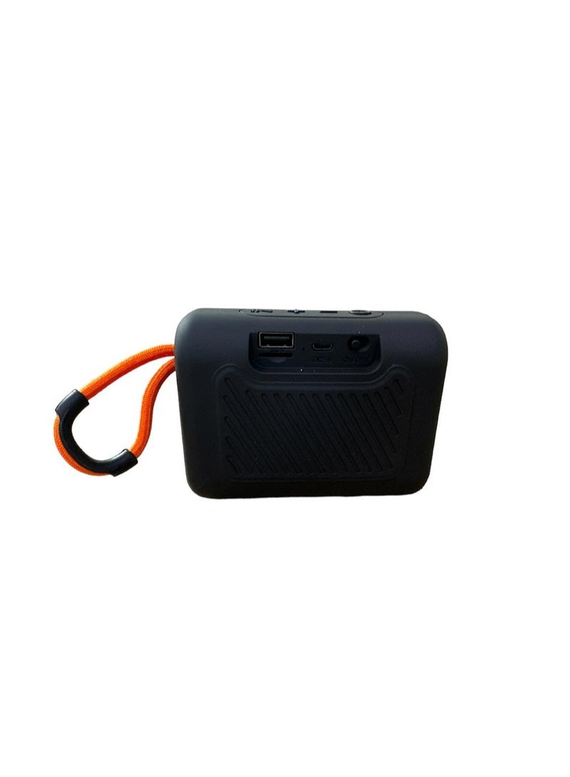 Portable Waterproof Bluetooth Speaker Black - Image 2