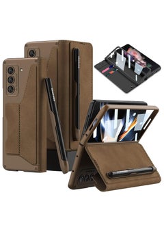 Z Fold 5 Cover Brown