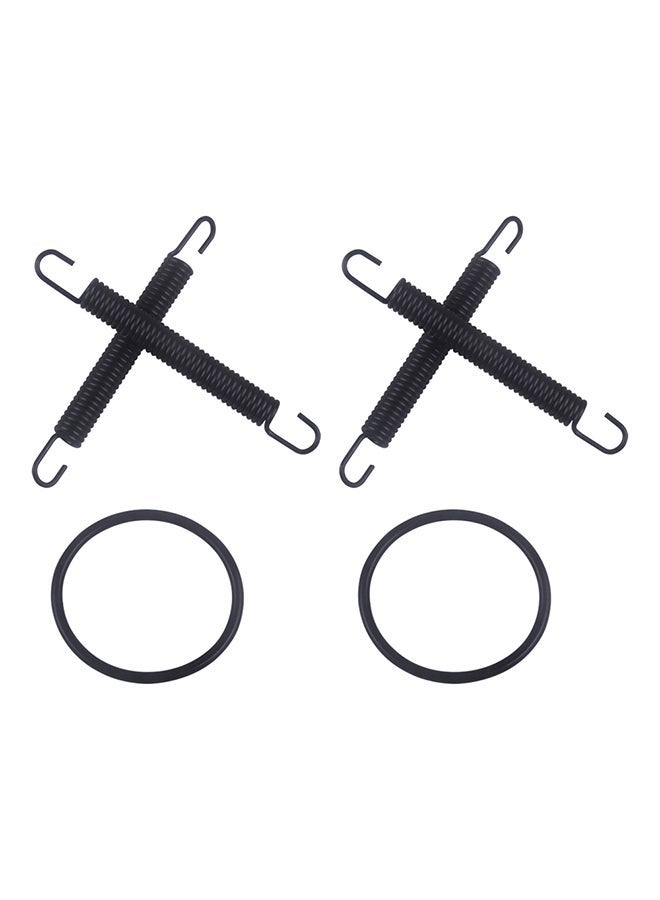 general Motorcycle Exhaust Pipe Muffler Spring Gaskets O-Ring Kit Stays Mounts Hangers Fit for Yamaha Banshee 350 YFZ350 1987-2006 - Image 4