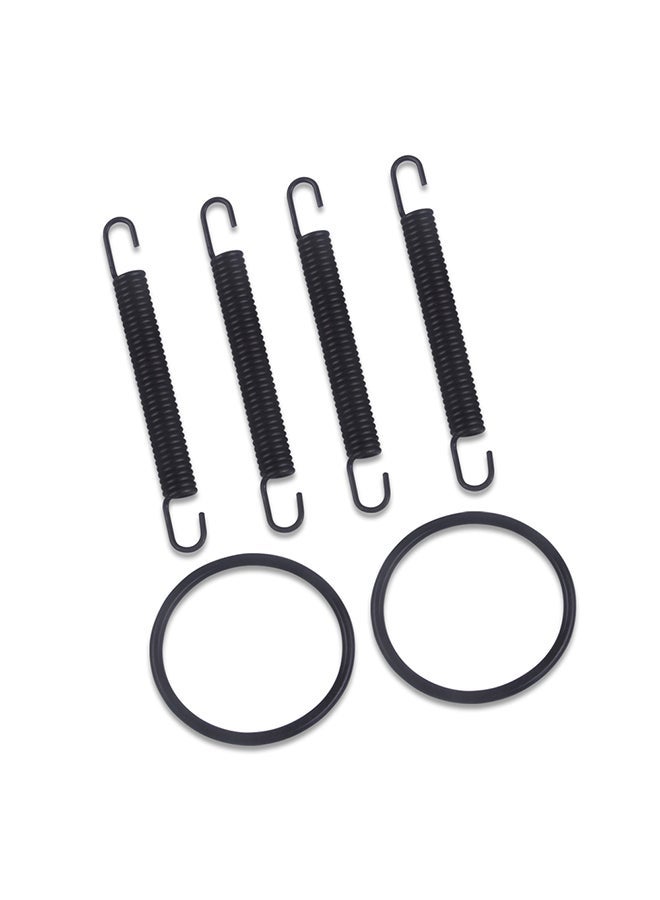 general Motorcycle Exhaust Pipe Muffler Spring Gaskets O-Ring Kit Stays Mounts Hangers Fit for Yamaha Banshee 350 YFZ350 1987-2006 - Image 2
