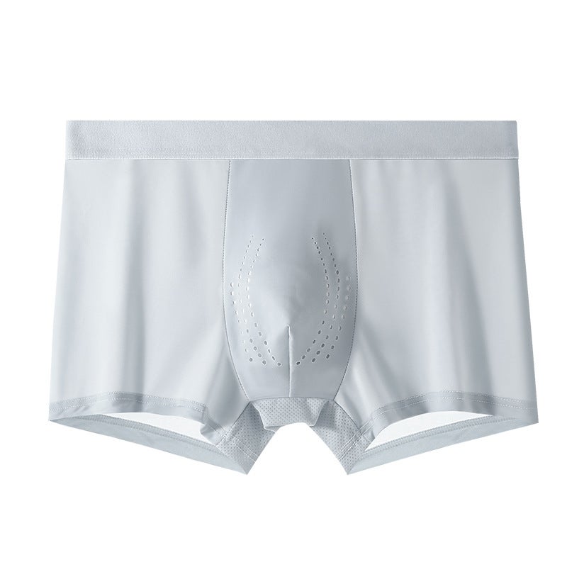 Men'S Underwear Men'S Ice Silk Summer Thin Graphene Gear Sports Boxer Shorts Breathable Non-Marking Boxer Shorts - Image 1