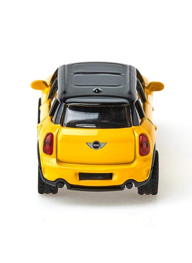 Siku 1454, Mini Countryman, Metal/Plastic, Yellow/Black, Opening Doors - Image 3