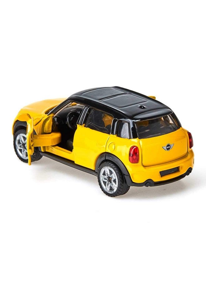 Siku 1454, Mini Countryman, Metal/Plastic, Yellow/Black, Opening Doors - Image 4