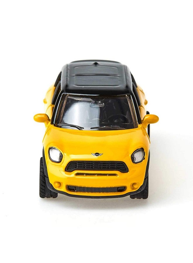 Siku 1454, Mini Countryman, Metal/Plastic, Yellow/Black, Opening Doors - Image 2