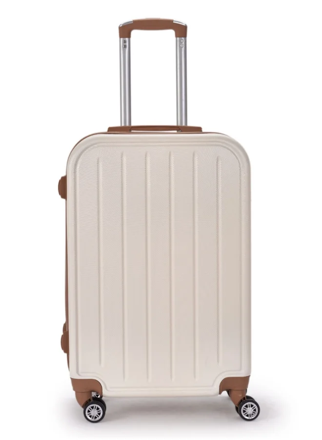 LIMRA A travel bag set consisting of 6 luggage bags Beige/Gold color, size 32"/28"/24"/20"/16"/12 inches