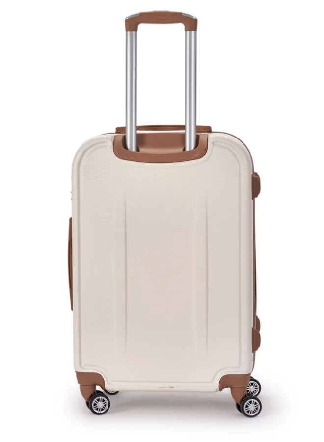 LIMRA A travel bag set consisting of 6 luggage bags Beige/Gold color, size 32"/28"/24"/20"/16"/12 inches