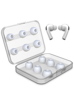 ماركة غير محددة 12 قطعة سماعات أذن سيليكون بديلة لسماعات الأذن AirPods Pro باللون الأبيض  - Image 1