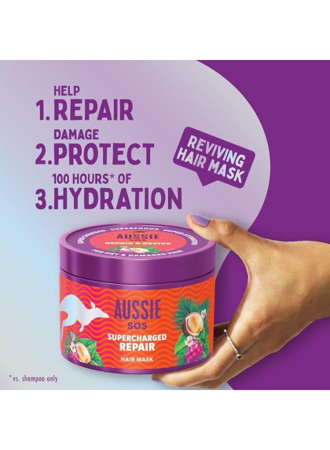 أوسي قناع الشعر سوبر تشارج ريبير من أوسي إس أو إس، 500 مل - Image 3