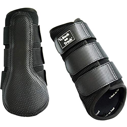 Back ON Track Splint Boots (Brush Boot), Color: Black, Size: M (20800002) - Image 5