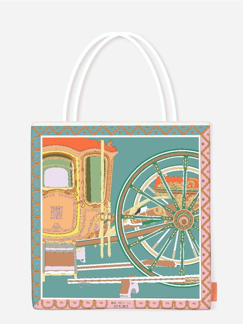 2025 Printed Canvas Bag Cowhide Rope Handbag Shoulder Bag Lightweight Large Capacity Dropshipping - Image 5