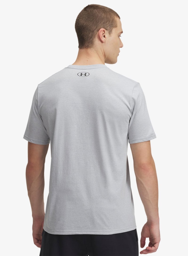 UNDER ARMOUR Boxed Sports Logo T-Shirt - Image 2