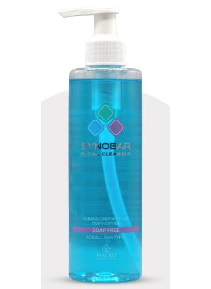سينوبار غسول جل يومي (٢٥٠ مل) - خالٍ من الصابون، مضاد للحساسية، للبشرة الدهنية والمعرضة لحب الشباب - Image 2