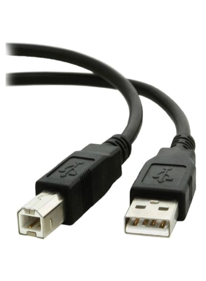 كابل USB للطابعة أسود