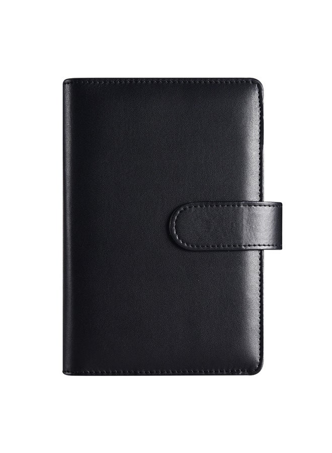 Start A6 Binder Creative Notebook Zipper Bag Macaron Pu Leather Loose-leaf Book Cash Budget Hand Book - Image 1