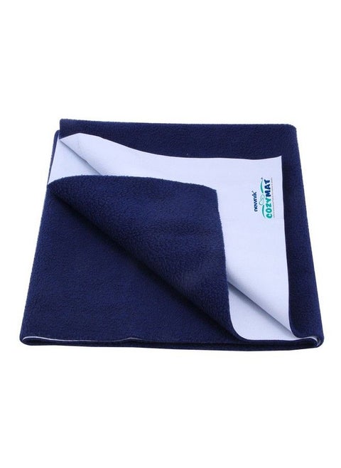 Baby Mat Waterproof Dry Sheet;Reusable Absorbent Sheets;Underpads (Size: 70Cm X 100Cm) Navy Blue Medium