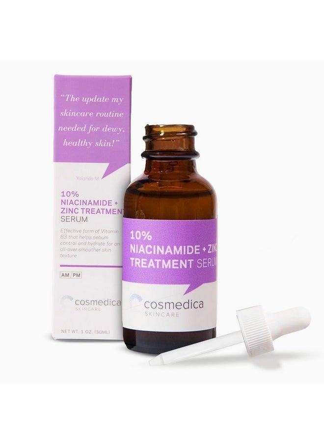 Cosmedica Skincare Cosmedica Skincare Niacinamide + Zinc Treatment Serum with Hyaluronic Acid, 1 oz  - Image 2