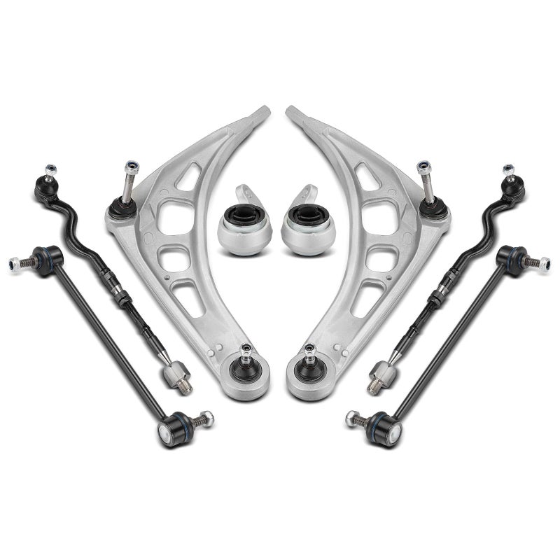 Frankberg 8x Suspension Control Arm kit Compatible with 3 Series E46 316 318 320 323 328 330 1998-2007 Replace# 31126758520 32111096898 - Image 1