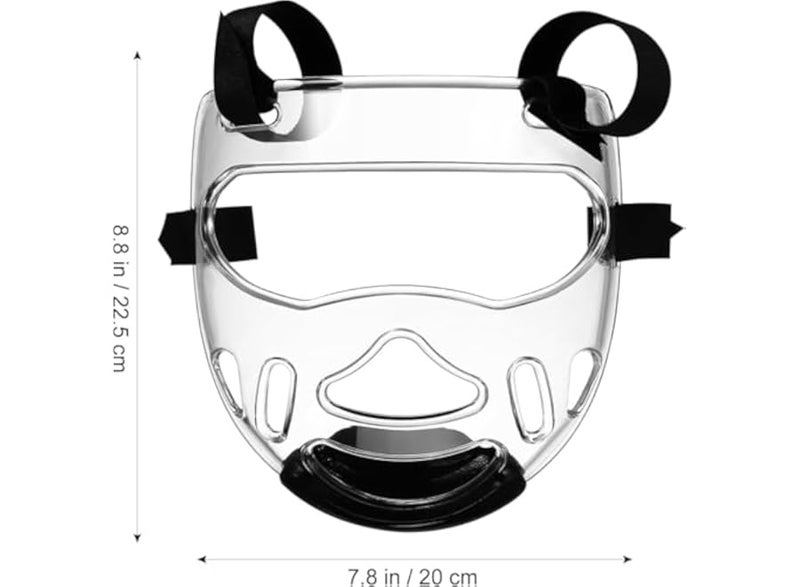 Generic Taekwondo Boxing Mask, Face Protector, Hockey, Karate, and Boxing Helmet - Image 3