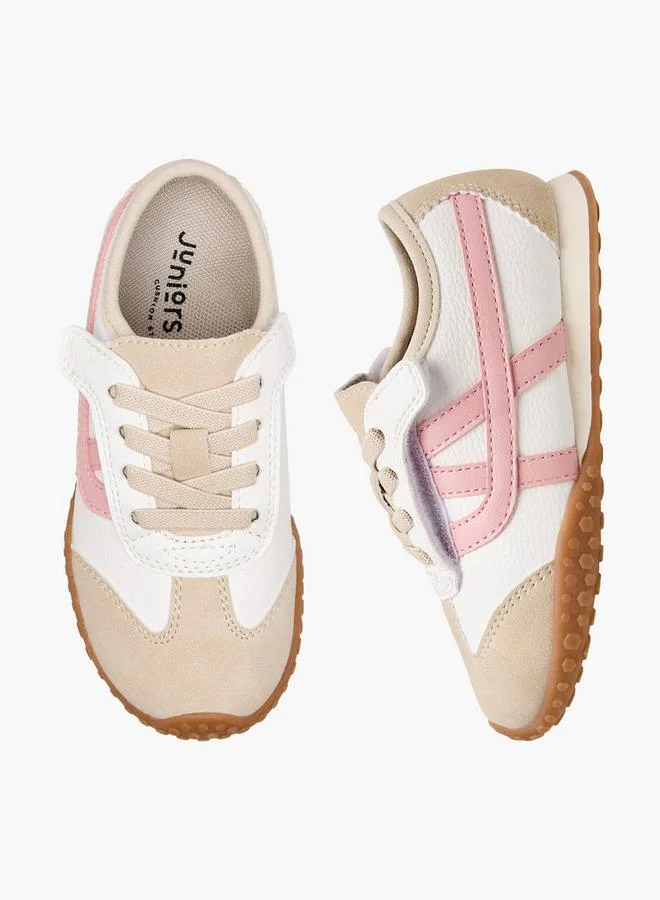 JUNIORS Girls Panelled Sneakers
