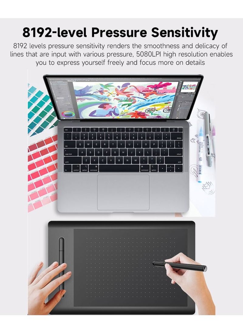 VSON - WP9625N Graphics Tablet Drawing Tablet 5080LPI Resolution - Image 1