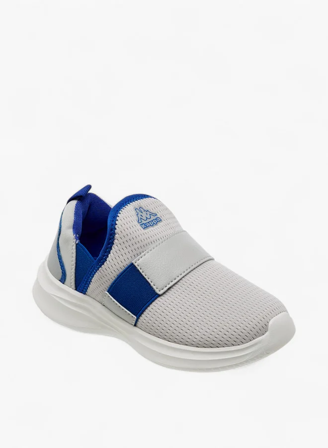 Kappa Boys' Logo Print Slip-On Sports Shoes
