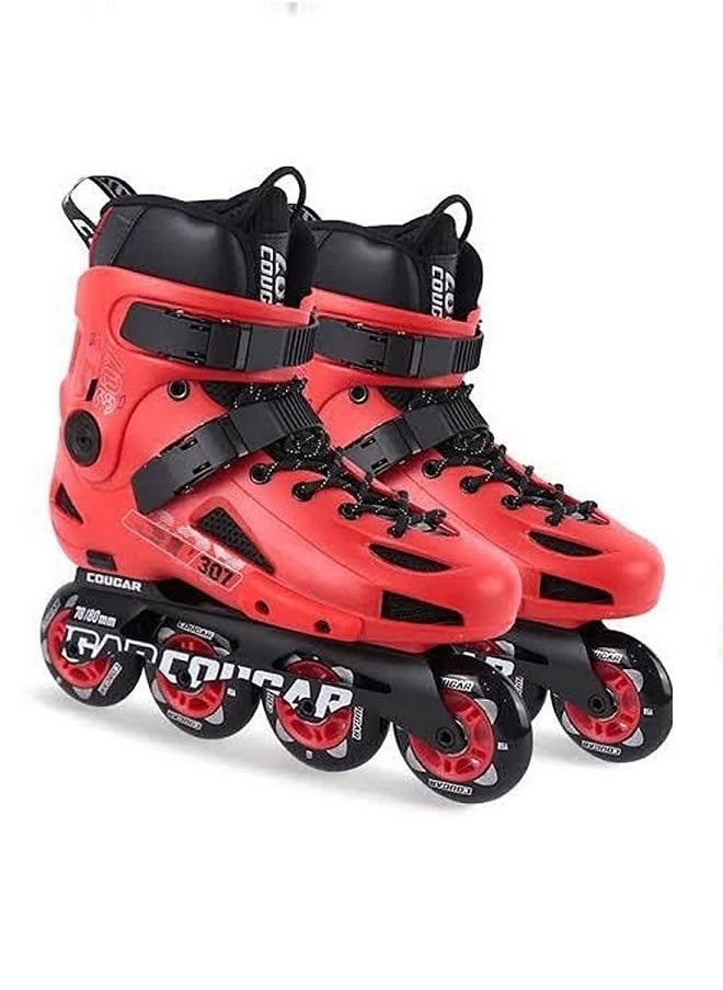 Cougar Cougar 307 Skateboarding Shoes Roller Skating Shoe Size 39 Red 