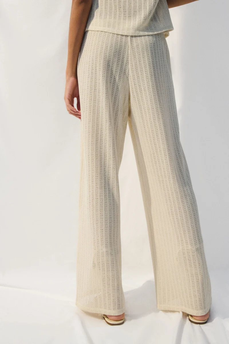 اتش اند ام بنطلون محبوك برباط سحب