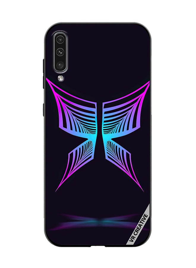 VR CREATIVE Protective Case Cover For Samsung Galaxy A50/A50s Butterfly Design Multicolour - Image 1