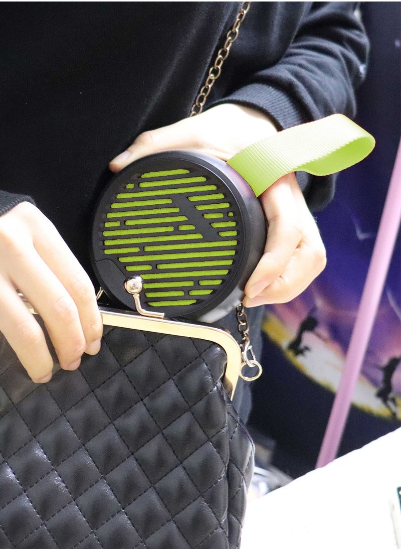 Yoobao Mini Bluetooth Speaker Portable Wireless Bluetooth Speaker 2000mah Capacity For Indoor, Outdoor And Travel?Black&Gree  - Image 4