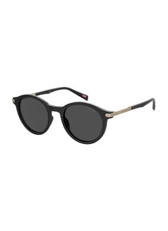 Women's UV Protection Oval Sunglasses - Lv 5021/S Black Millimeter - Lens Size: 51 Mm