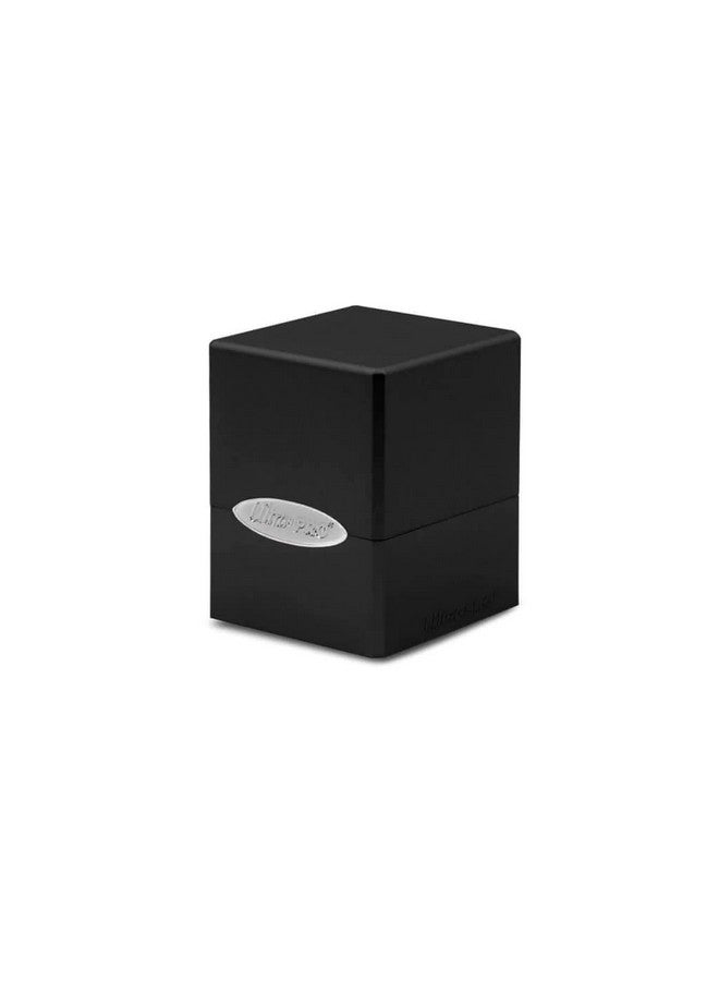 Ultra Pro E-15585 Satin Cube Deck Box-Jet Black - Image 2