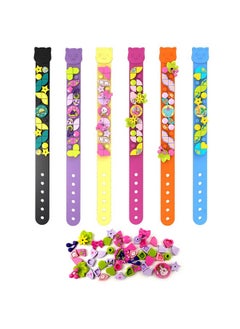Sienon Dots Bracelets 6Pcs Kids Building Block Bracelets, Diy Creative Craft Project Bracelet Making Kit For Kids Friendship Bracelets, Dots Construction Toys For Boys Girls Birthday Christmas Party  - Image 1
