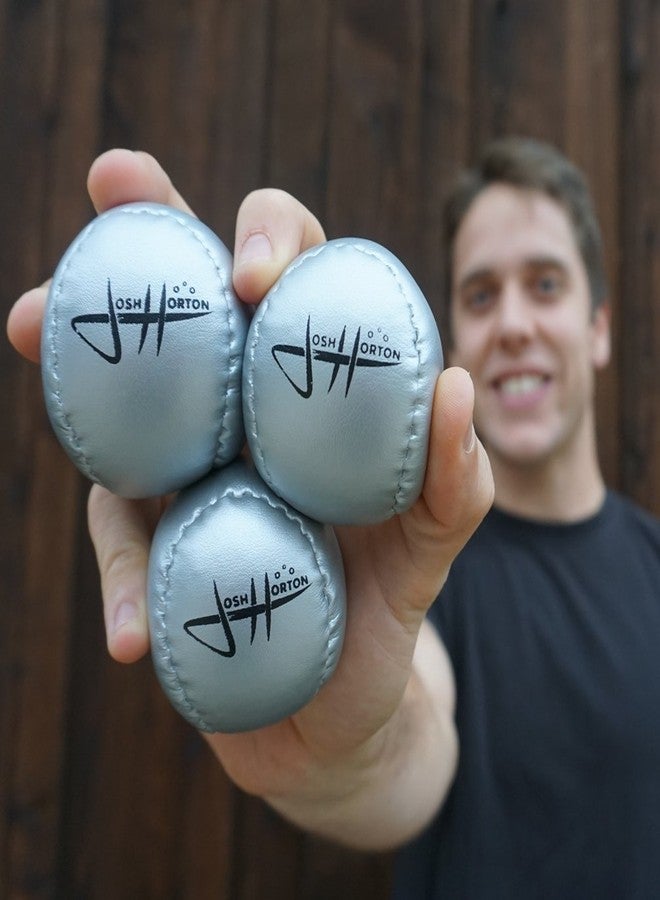 Zeekio Josh Horton Beginner Juggling Balls - Synthetic Leather - Set of 3 - Image 4
