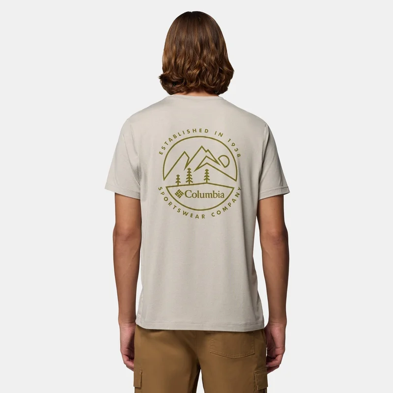 كولومبيا تيشيرت رجالي للمشي لمسافات طويلة بارسونز بوينت