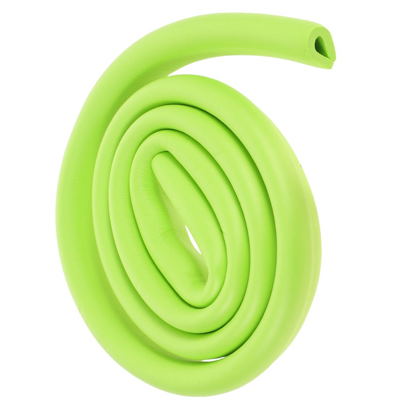 Safety Bumper Guard Strip U Shape Edge Protectors for Glass Coffee Table Suitable for Furniture Child Safety Corner Guards Light Green - Image 4