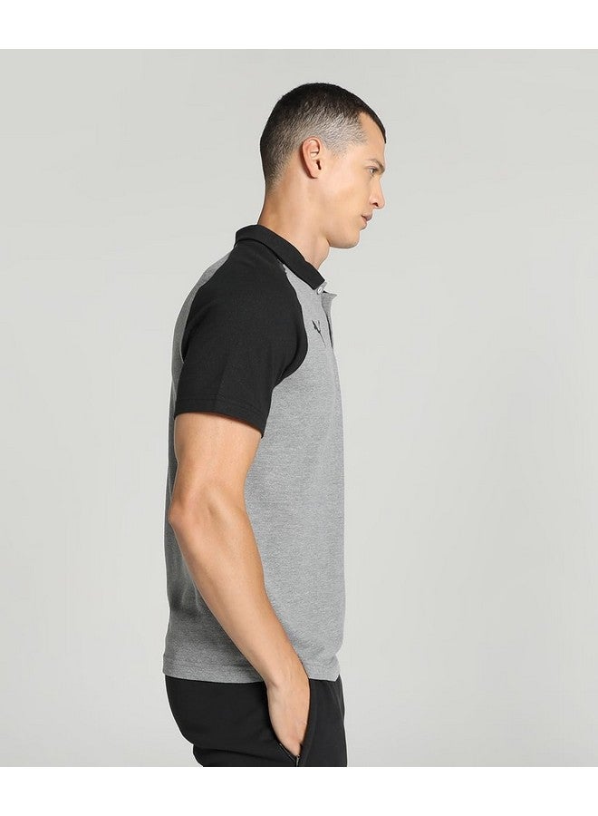 PUMA Puma Men's Solid Regular Fit T-Shirt (657991_Medium Gray Heather M) - Image 2